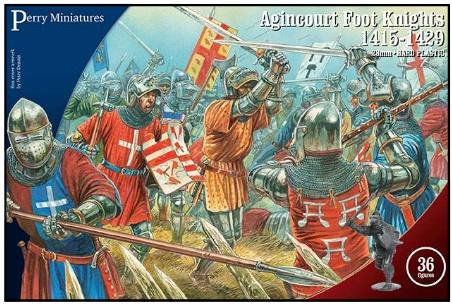 28mm Hundred Years War: Agincourt Foot Knights, 1415-1429