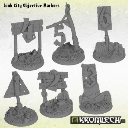 Kromlech Conversion Bitz: Junk City Objective Markers (6)