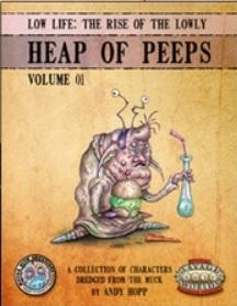 Savage Worlds RPG: Low Life - Heap Of Peeps, Set I