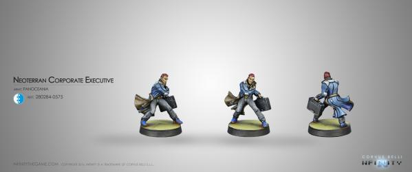Infinity (#575) PanOceania: Neoterran Corporate Executive (HVT)