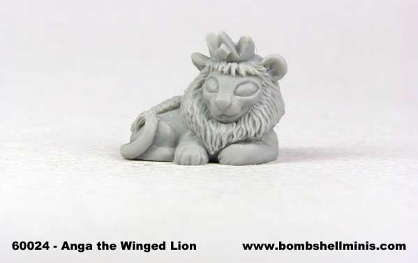 Bombshell Miniatures: Sidekicks - Anga The Winged Lion