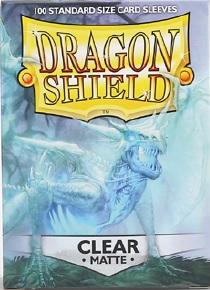 Dragon Shields: Matte Clear Sleeves (100)