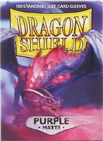 Dragon Shields: Matte Purple Sleeves (100)