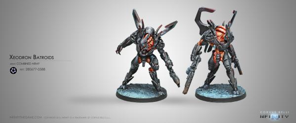 Infinity (#588) Combined Army: Xeodron Batroids