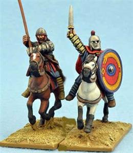 28mm Ancients: Late Roman General & Standard Bearer