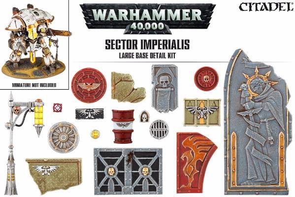 Sector Imperialis: Large Base Detail Kit