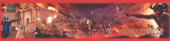 Savage Worlds RPG: Codex Infernus GM Screen