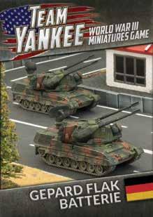 Team Yankee: (German) Gepard Flakpanzer Batterie