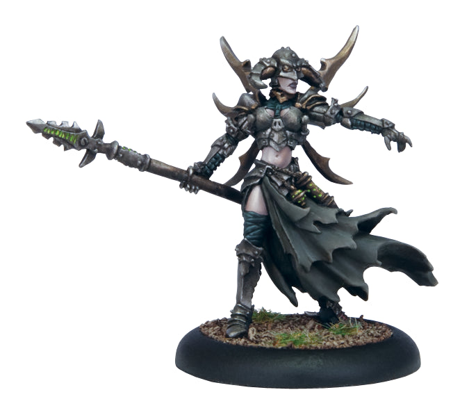 (Cryx) Warwitch Deneghra (metal resculpt)