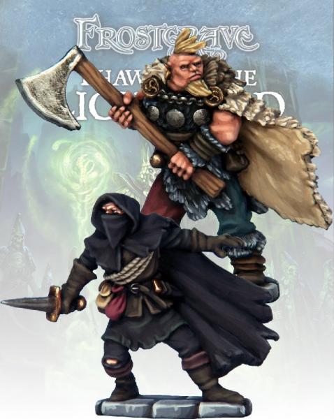 Frostgrave: Cult Thief & Barbarian