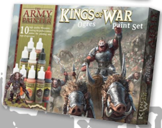 Warpaints: (Kings Of War) Ogres Paint Set