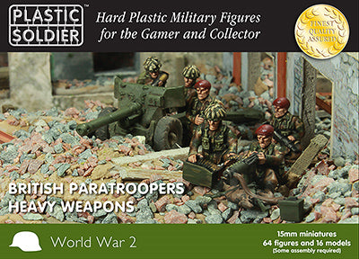 15mm WWII: (British) Paratroopers Heavy Weapons