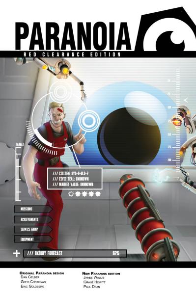 Paranoia RPG: Red Clearance Edition