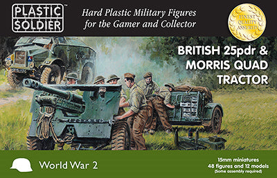 15mm WWII: (British) 25pdr & Morris Quad Tractor