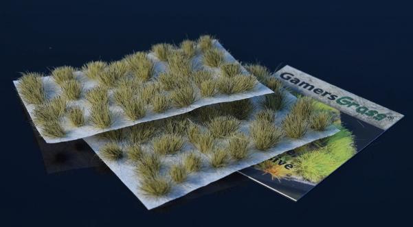 Gamer's Grass Light Brown 6mm Tufts Wild