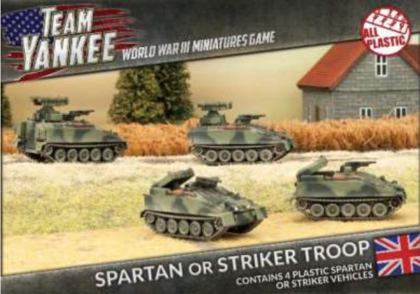 Team Yankee: (British) Spartan/Striker Platoon (Plastic)