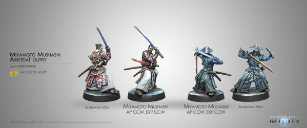 Infinity (#589) Mercenaries: Miyamoto Musashi Aristeia! Outfit (2)