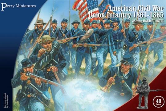 28mm American Civil War: Union Infantry 1861-65 [Plastic]