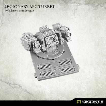 Kromlech Conversion Bitz: Legionary APC turret - Twin Heavy Thunder Gun (1)