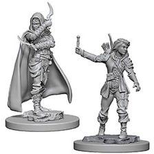 Pathfinder Deep Cuts Unpainted Miniatures: Human Female Rogue