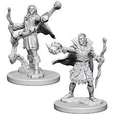 Pathfinder Deep Cuts Unpainted Miniatures: Elf Male Sorcerer
