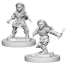 D&D Nolzurs Marvelous Unpainted Minis: Halfling Female Rogue