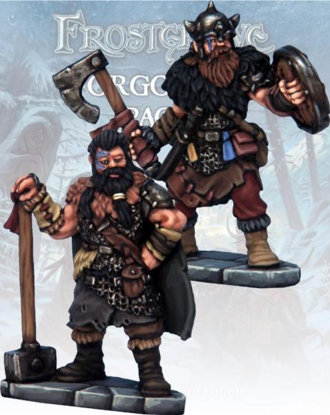 Frostgrave: Barbarian Knight & Templar