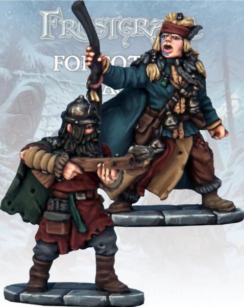 Frostgrave: Barbarian Apothecary & Marksman