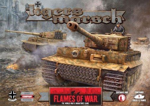 Flames Of War (WWII): (German) TIGERS MARSCH EDITION (Limited) (Plastic)