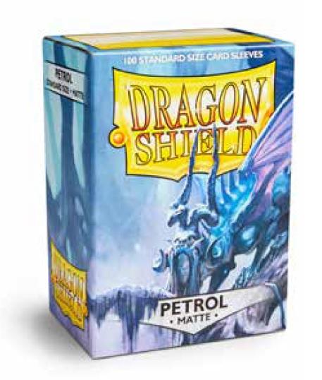 Dragon Shields: Standard Matte - Petrol (100)