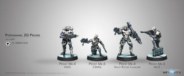 Infinity (#625) ALEPH: Posthumans, 2G Proxies