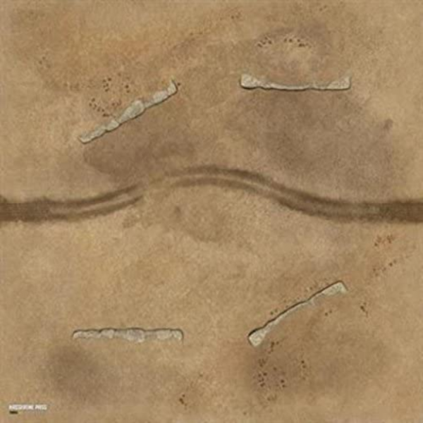 TANKS: US Desert 2 Game Mat 36'' x 36''