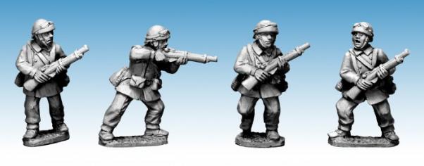 Crusader Miniatures: French M/C Troop Riflemen (II) (4)