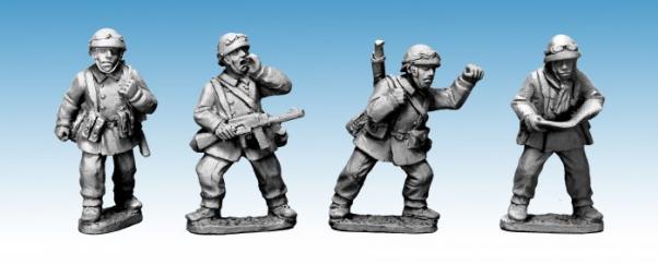 Crusader Miniatures: French M/C Troop Command (4)