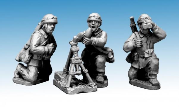Crusader Miniatures: French M/C Troop 60mm Mortar