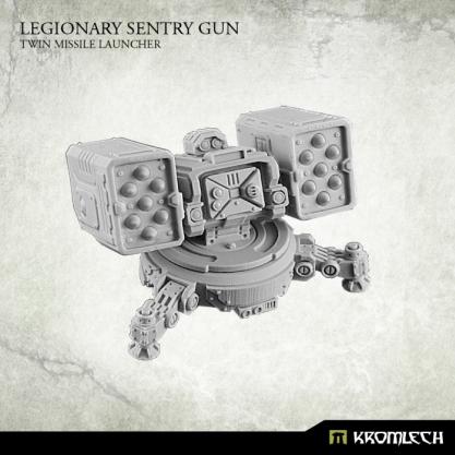 Kromlech Miniatures: Legionary Sentry Gun - Twin Missile Launcher (1)