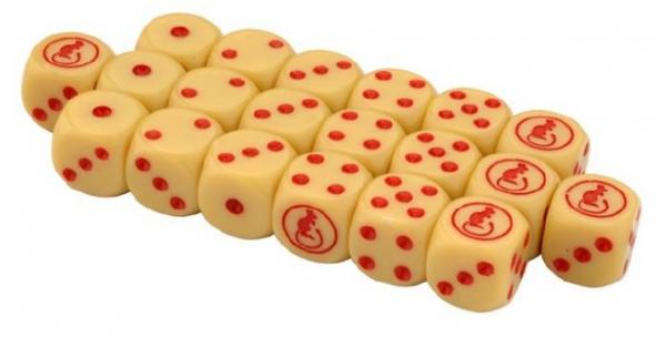Flames of War: Desert Rats Dice (x20)