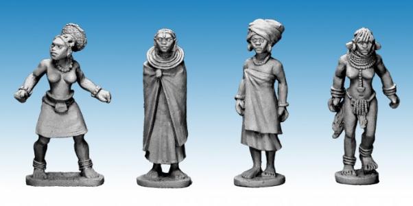 28mm Modern: African Princesses