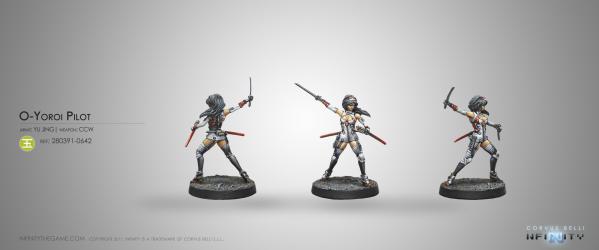 Infinity (#642) Yu Jing: O-Yoroi Pilot (1)