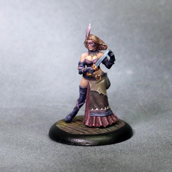 Bombshell Miniatures: Elizabeth Beckford - Assassin (w/o Daggers)
