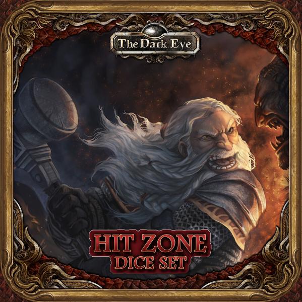 The Dark Eye RPG: Hit Zone Dice Set