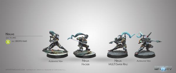 Infinity (#660) Yu Jing: Ninjas (Multi Sniper / Hacker) (2)