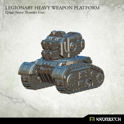 Kromlech Miniatures: Legionary Heavy Weapon Platform - Quad Heavy Thunder Gun (1)