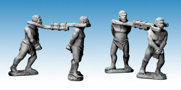 28mm Historical: (Colonial Africa) Ruga Ruga Captives (4)