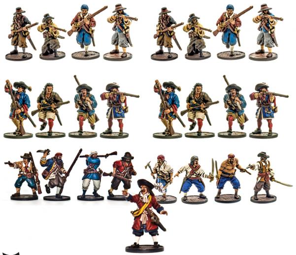 Blood & Plunder: Unaligned Nationality Starter Set (25)