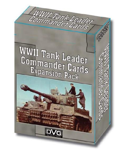 WWII Tank Leader Commander Cards Expansion Pack