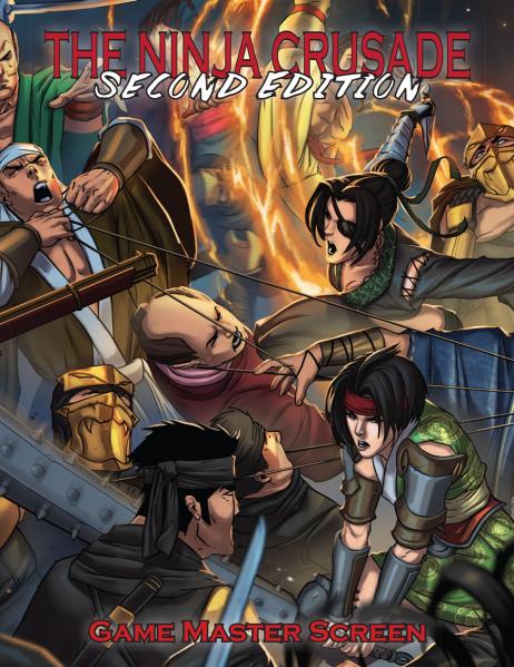 The Ninja Crusade 2nd Edition GM Screen