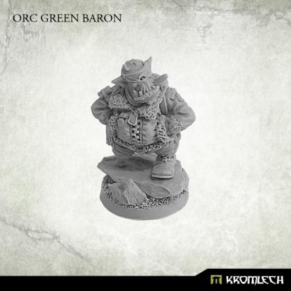 Kromlech Miniatures: Orc Green Baron (1)