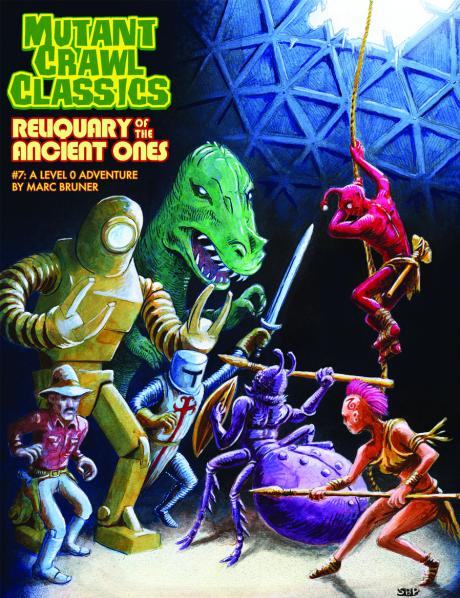 Mutant Crawl Classics #7: Reliquary of the Ancients (Adventure)