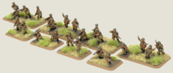 Team Yankee: (Soviet) Motor Rifle Platoon (24 x Plastic Figures)